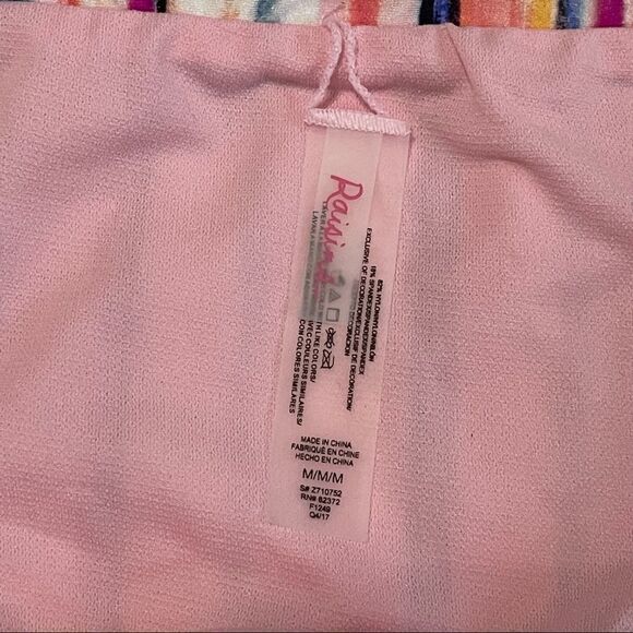 Raisins Muticolor Stripe Bikini Bottom Sz M NWT - Picture 7 of 9